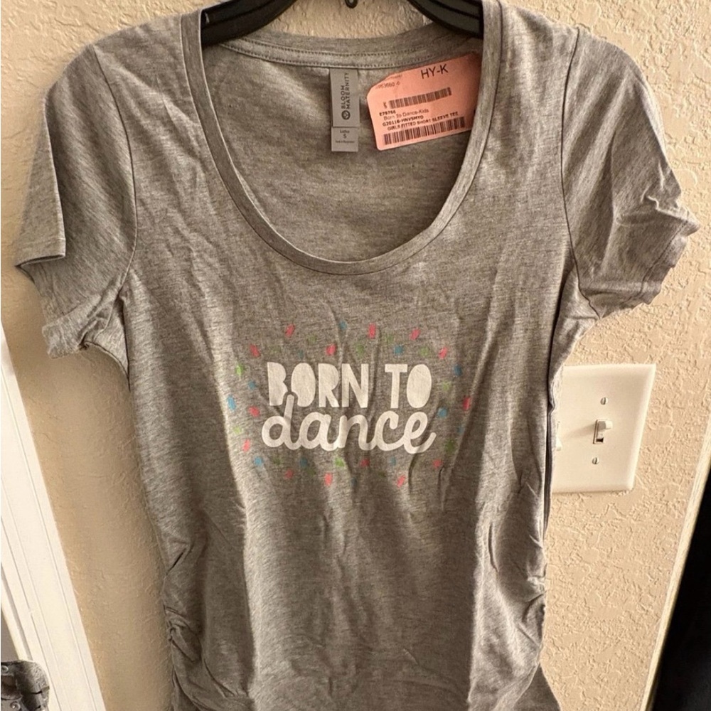 'Born to Dance' Ladies Small Maternity T-Shirt BRAND NEW!!